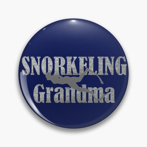Item preview, Snorkelling Grandma fun Diving Vintage  designed and sold by loveoceanair.