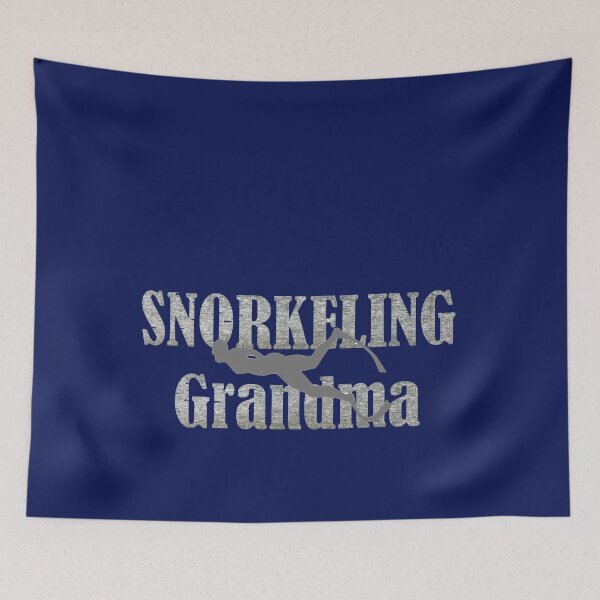 Item preview, Snorkelling Grandma fun Diving Vintage  designed and sold by loveoceanair.