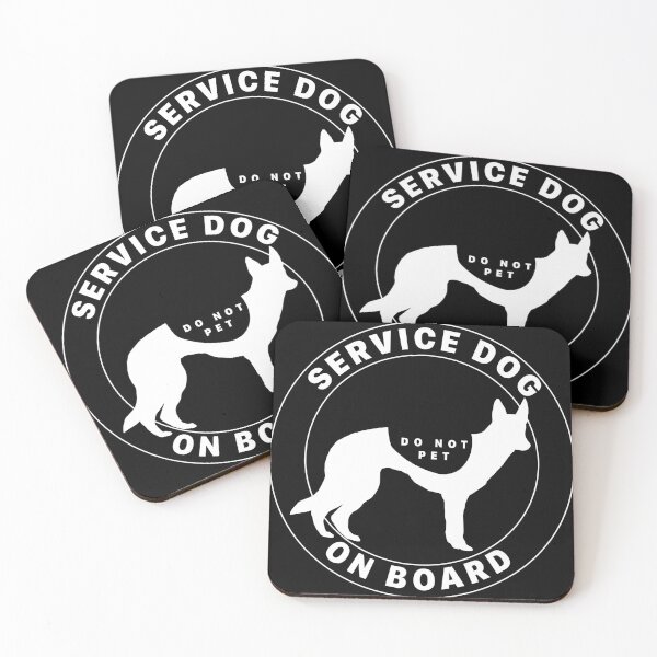 Item preview, Service Dog on Board designed and sold by CJS-Art.