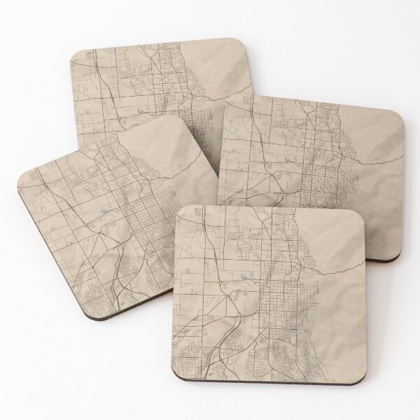 Item preview, Ogden Sepia Map designed and sold by CPTVDesign.