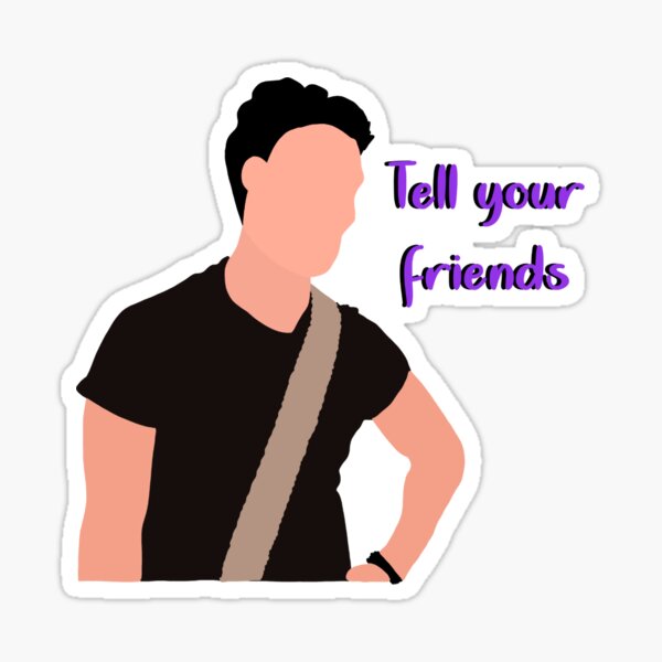 Friends Stickers, Redbubble