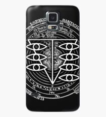 Seele Schwarz Fancy Mandala Evangelion Logo Grafik Hülle & Skin für Samsung Galaxy