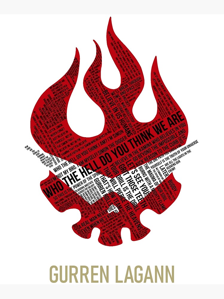 Gurren Lagann Mens Long Sleeve Sweatshirts Men Hoodies Black" Greeting Card  for Sale by TeeStoress | Redbubble