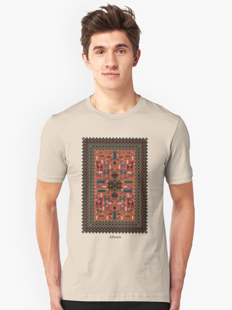 Persian Rug T Shirt By Afsoon Redbubble