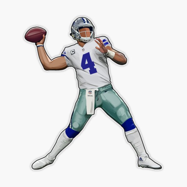 Dak Prescott Sticker for Sale by KenDavid