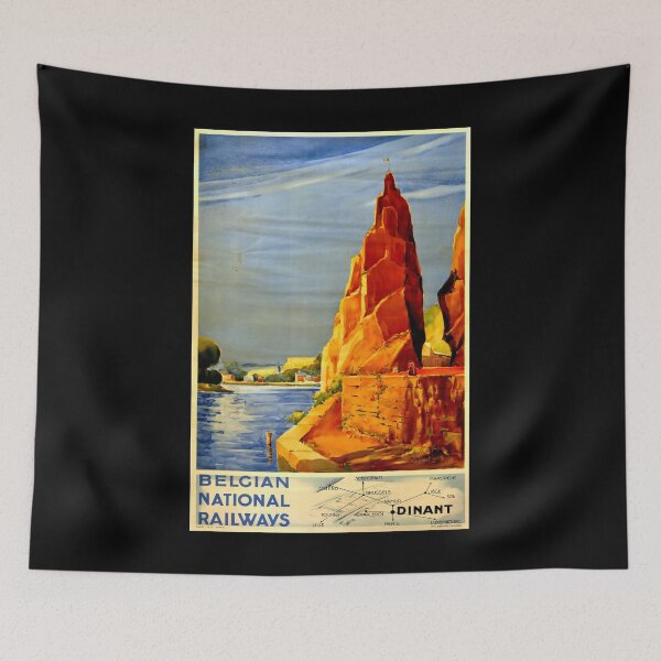 Item preview, Dinant retro poster designed and sold by CorasPosters.