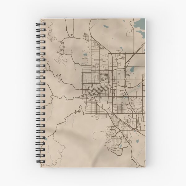 Item preview, Boulder Sepia Map designed and sold by CPTVDesign.