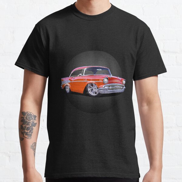 57 Corvette Shirt Chevy T Shirt Corvette Apparel 1957 Chevrolet Clothing  Classic