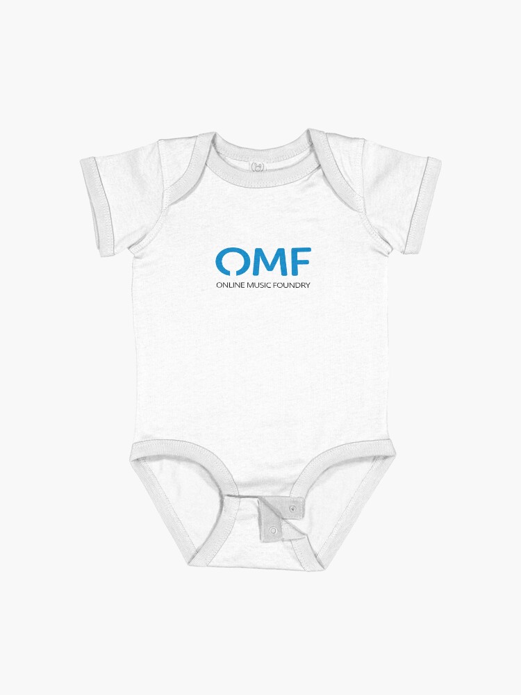 Thumbnail 1 of 2, Baby One-Piece, OMF (Black) designed and sold by promusicfoundry.