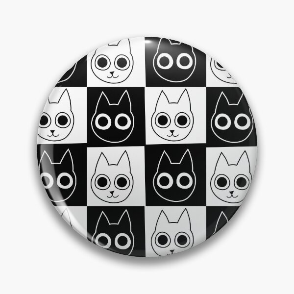 Item preview, Black & White Cat Pattern designed and sold by palaco210.