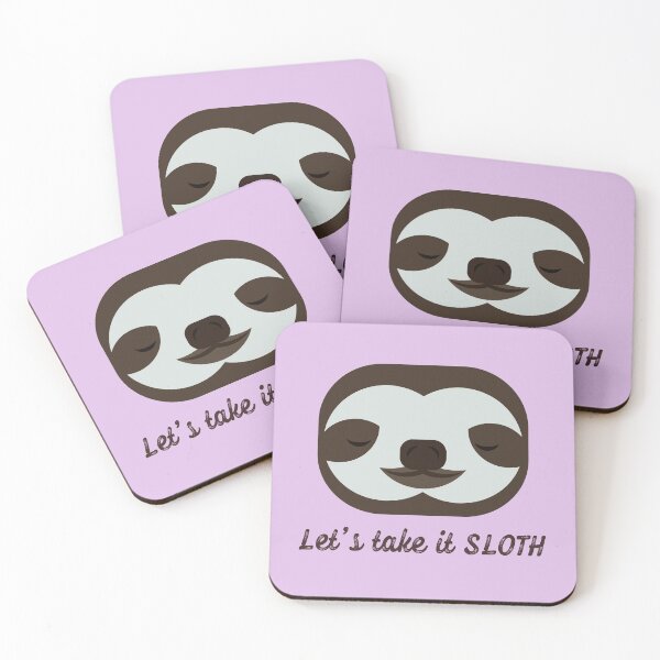 Item preview, Let's take it SLOTH designed and sold by DisenyosDeMike.