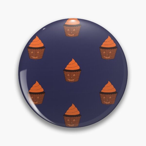 Item preview, Happy Jack-O-Lantern Cupcake Pattern designed and sold by Caseymakesart.