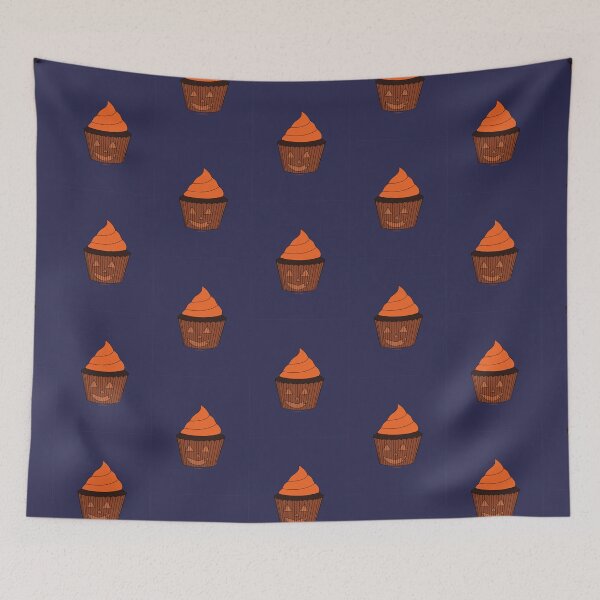 Item preview, Happy Jack-O-Lantern Cupcake Pattern designed and sold by Caseymakesart.