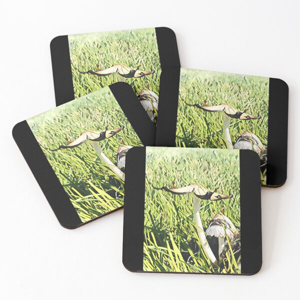 Item preview, Mushrooms in the Summer designed and sold by Figglywig Art Studios.