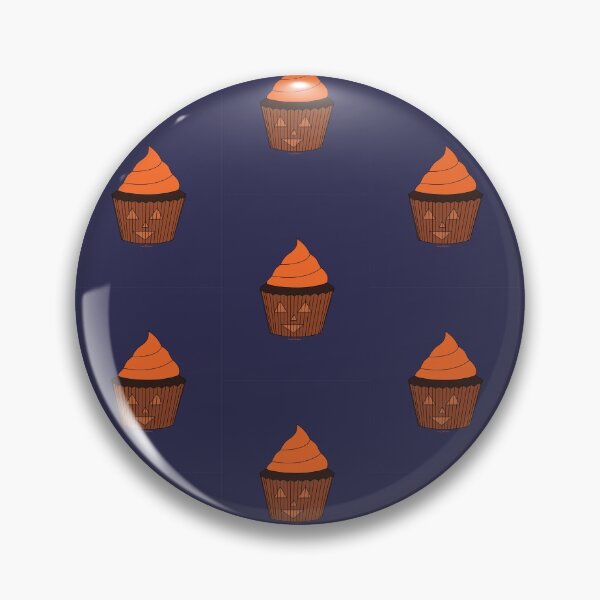 Item preview, Happy Jack-O-Lantern Cupcake Pattern 2 designed and sold by Caseymakesart.