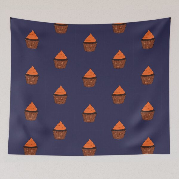 Item preview, Happy Jack-O-Lantern Cupcake Pattern 2 designed and sold by Caseymakesart.