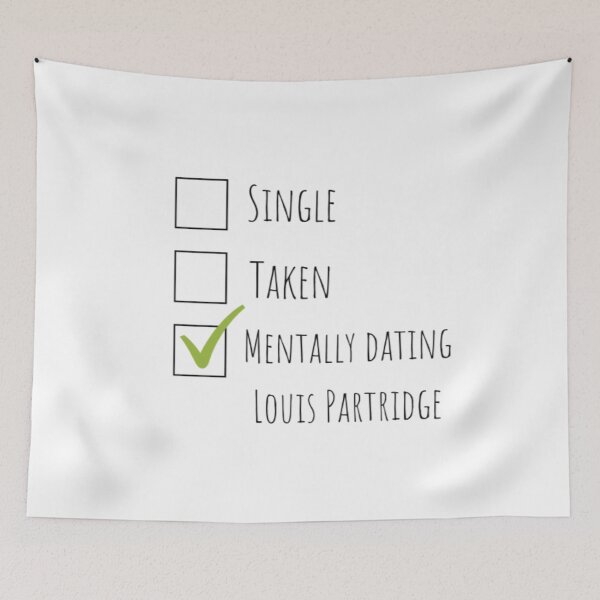 Item preview, Mentally dating Louis Partridge designed and sold by BloompodDesigns.