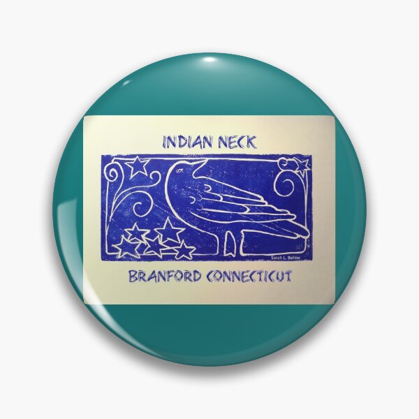 Item preview, Crow, Blue, Indian Neck, Branford, Connecticut  designed and sold by SarahBeh.