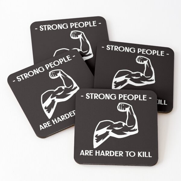 Item preview, Strong people are harder to Kill designed and sold by MrTshirtKing.
