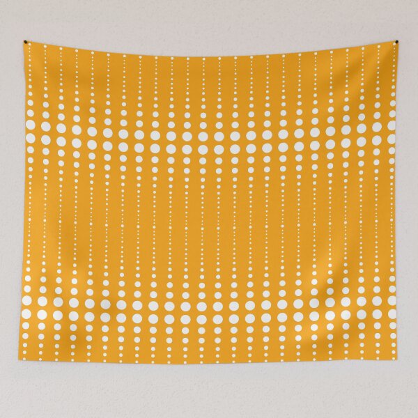 Item preview, Yellow polka dots, retro, retro polka dots designed and sold by fuzzyfox.