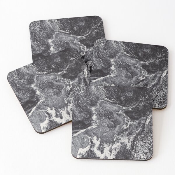 Item preview, Black Marble (rough texture) designed and sold by liftdesign.