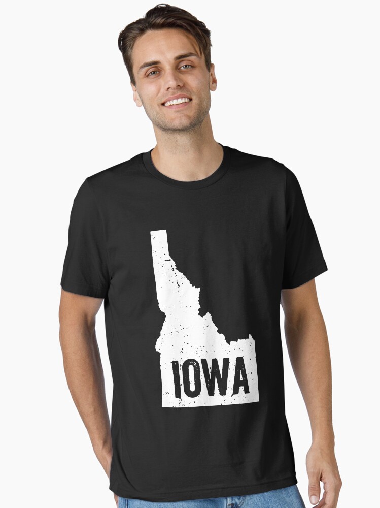 Idaho Iowa Funny Geography Mix Up T-Shirt Idaho Iowa Funny Geography Mix Up T-Shirt