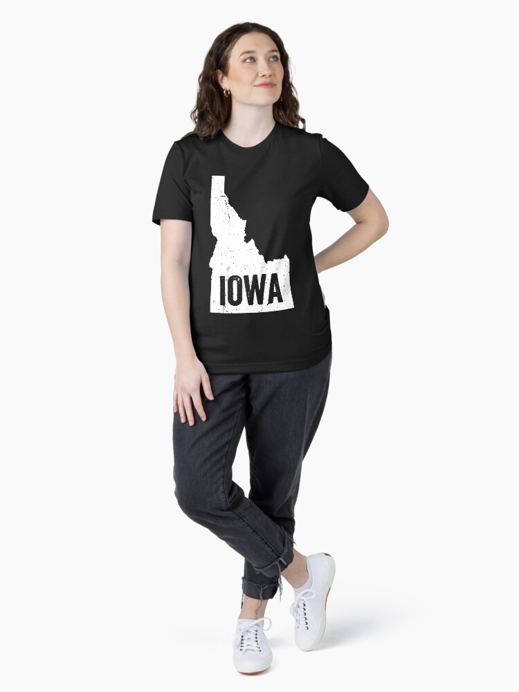 Idaho Iowa Funny Geography Mix Up T-Shirt Idaho Iowa Funny Geography Mix Up T-Shirt