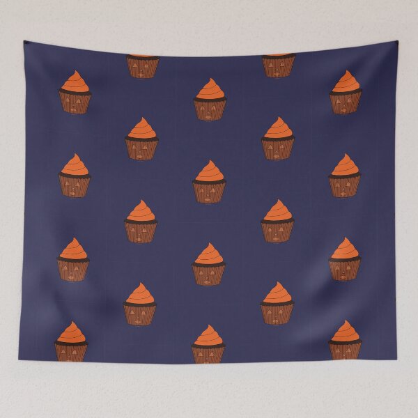 Item preview, Surprised Jack-O-Lantern Cupcake Pattern designed and sold by Caseymakesart.