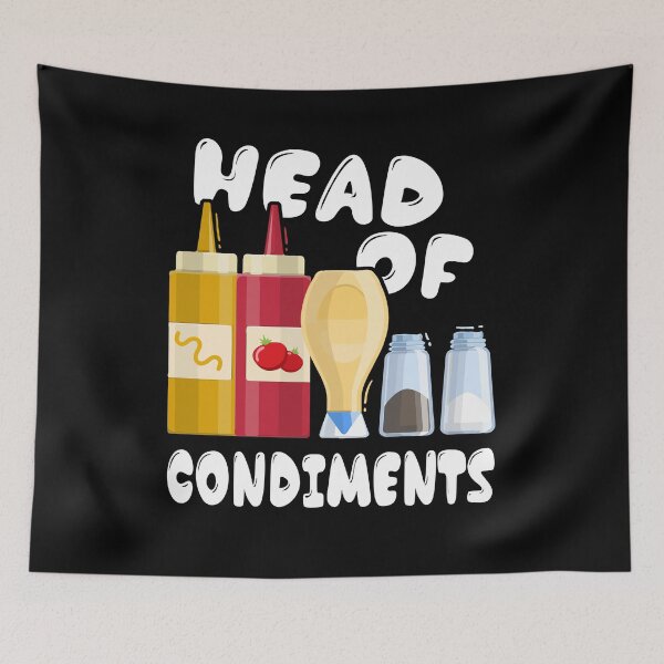 Item preview, Head Of Condiments - Funny BBQ Grilling Lover - Barbecue designed and sold by Dressed For  Duty.