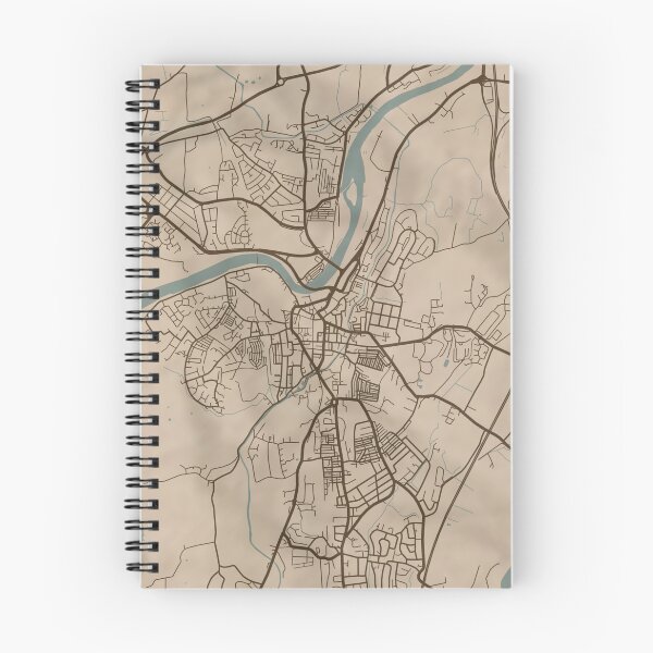 Item preview, Mapa de Lancaster Sepia designed and sold by CPTVDesign.