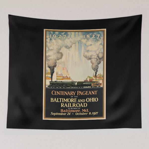 Item preview, Centenary Pageant retro poster designed and sold by CorasPosters.