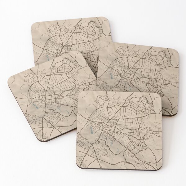 Item preview, St. Albans Sepia Map designed and sold by CPTVDesign.