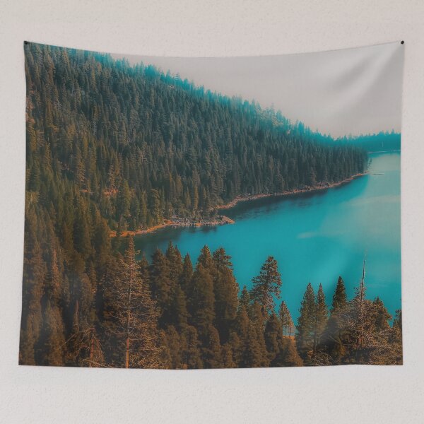 Item preview, Pine tree and lake view at Emerald Bay Lake Tahoe California USA designed and sold by Mrvell.