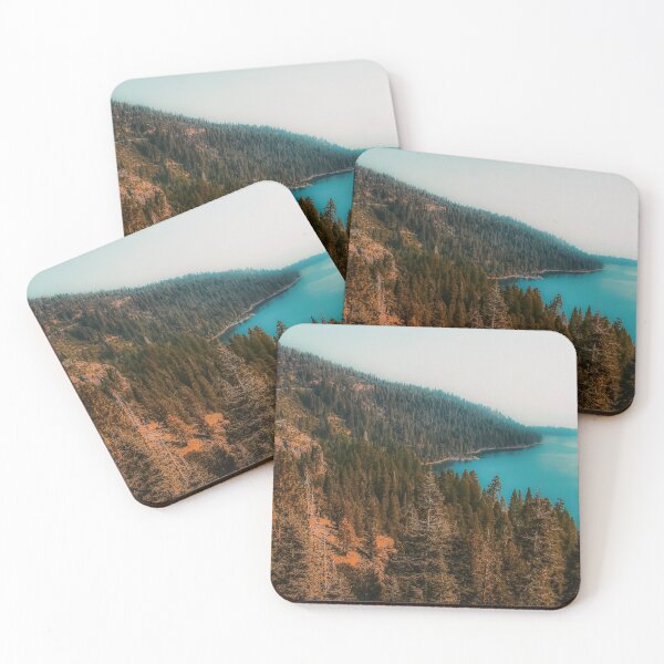 Item preview, pine tree and lake at Emerald Bay Lake Tahoe California USA designed and sold by Mrvell.
