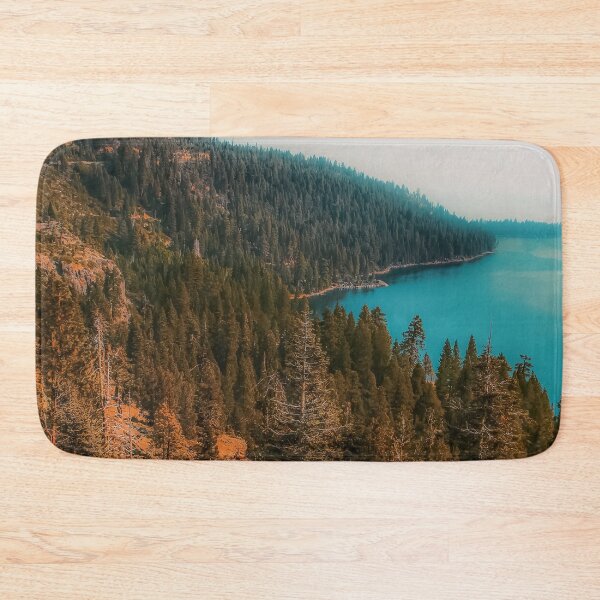 Item preview, pine tree and lake at Emerald Bay Lake Tahoe California USA designed and sold by Mrvell.