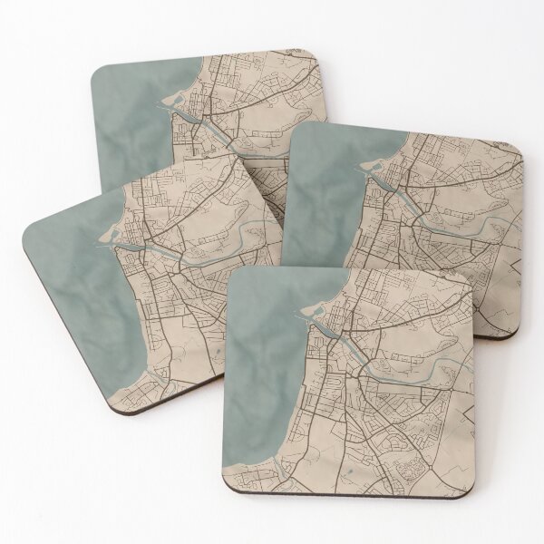 Item preview, Ayr Sepia Map designed and sold by CPTVDesign.