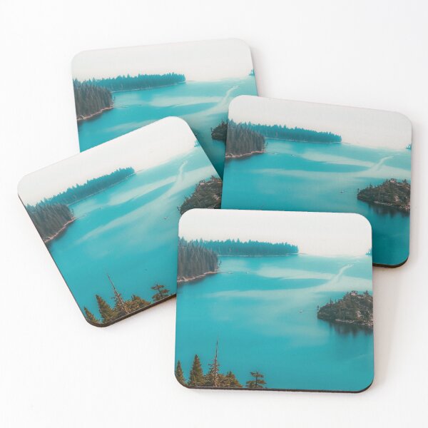 Item preview, Pine tree and island at Emerald Bay Lake Tahoe California USA designed and sold by Mrvell.