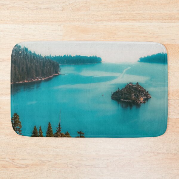 Item preview, Pine tree and island at Emerald Bay Lake Tahoe California USA designed and sold by Mrvell.