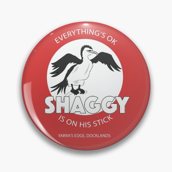 Item preview, Shaggy "Everything's OK" Docklands (white feature) designed and sold by COMMICdesigns.