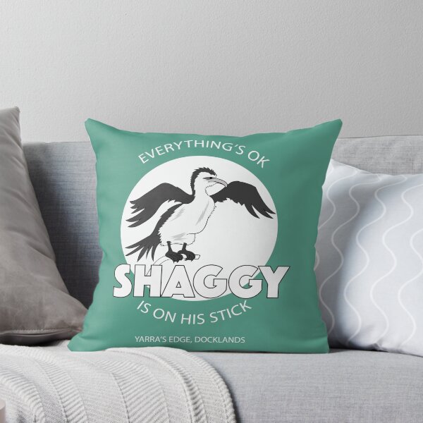 Item preview, Shaggy "Everything's OK" Docklands (white feature) designed and sold by COMMICdesigns.