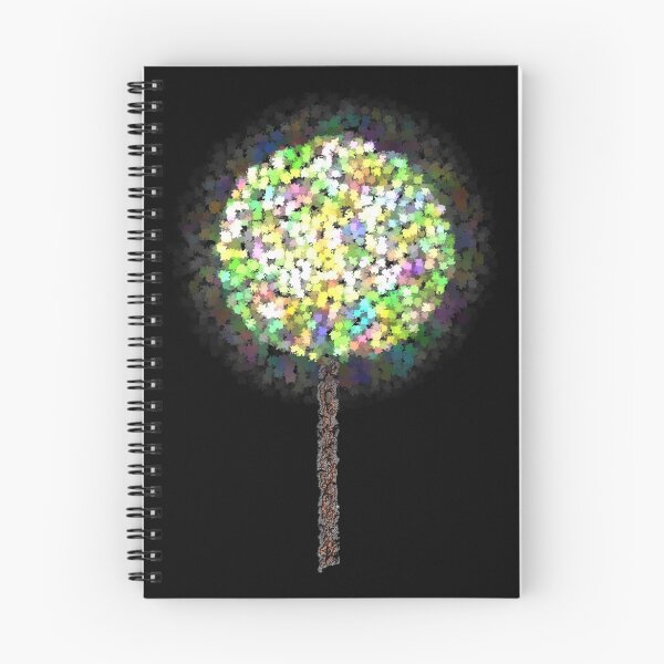 Item preview, Digital tree on black designed and sold by JoAnnFineArt.