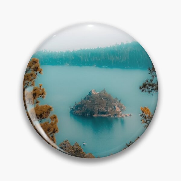 Item preview, Beautiful island view at Emerald Bay Lake Tahoe California USA designed and sold by Mrvell.