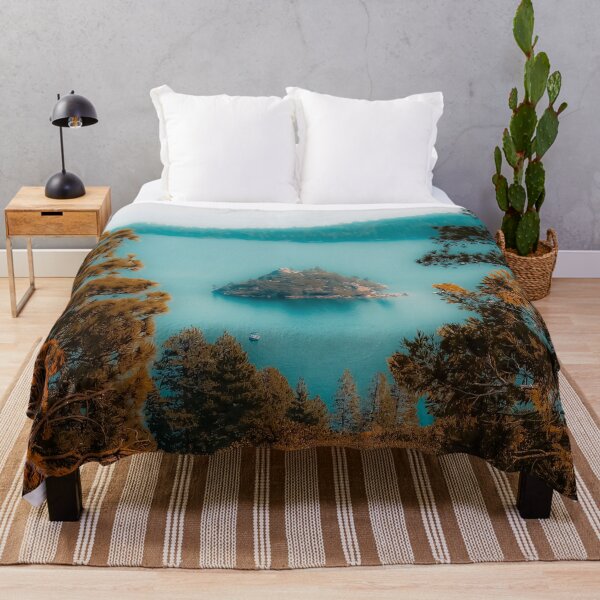 Item preview, Beautiful island view at Emerald Bay Lake Tahoe California USA designed and sold by Mrvell.