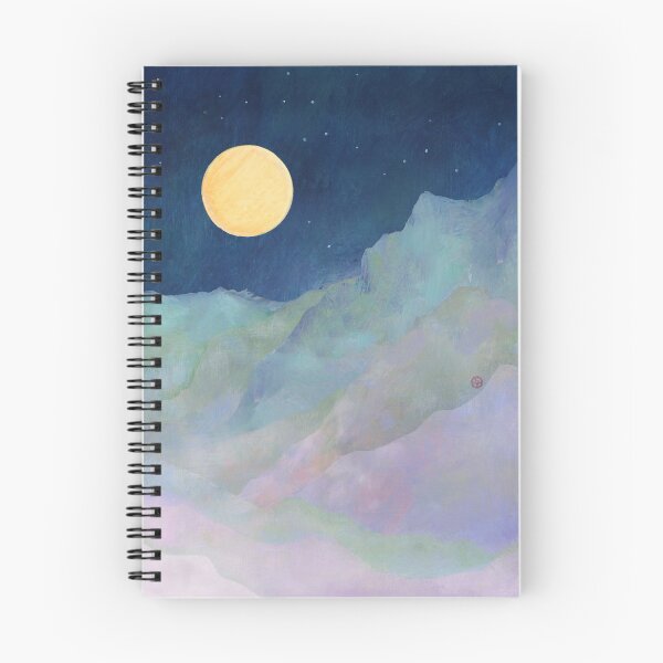 Item preview, Midnight Pastel Mountain, Moon & Stars designed and sold by joyfultaylor.