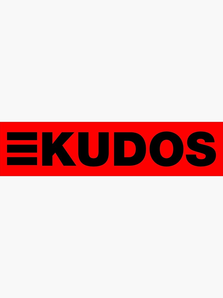 "Kudos" Poster for Sale by Redbubble