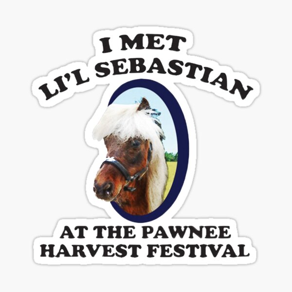 Ich habe Lil Sebastian getroffen Sticker