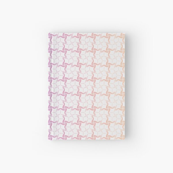 Lots of Open Books Colorful Pattern Hardcover Journal