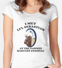 I Met Lil' Sebastian Women's Fitted Scoop T-Shirt