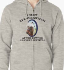 I Met Lil' Sebastian Zipped Hoodie