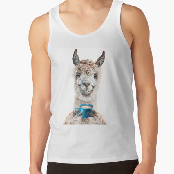 Llama Latte Tank Top